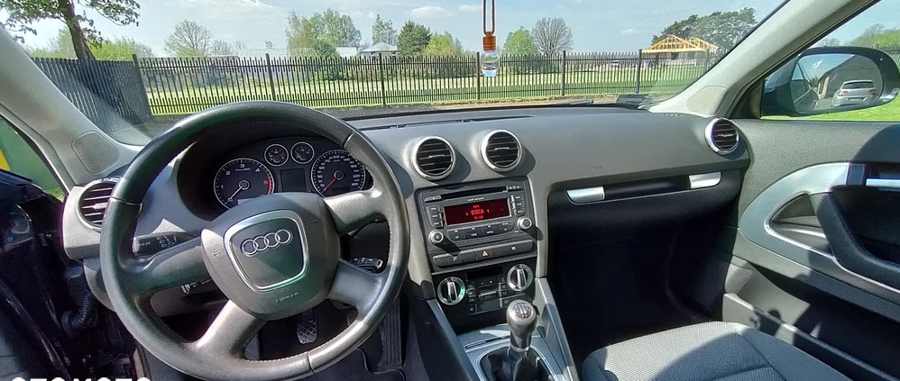 Audi A3 cena 21700 przebieg: 270900, rok produkcji 2009 z Nasielsk małe 37